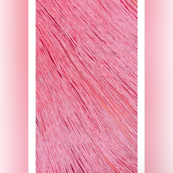 Cult Gaia Quella Fringed top in pink - Picture 11 of 14